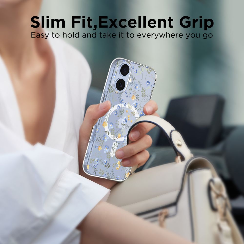 Tech-Protect Tech-Protect iPhone 17 Skal MagSafe FlexAir Spring Flowers - Teknikhallen.se