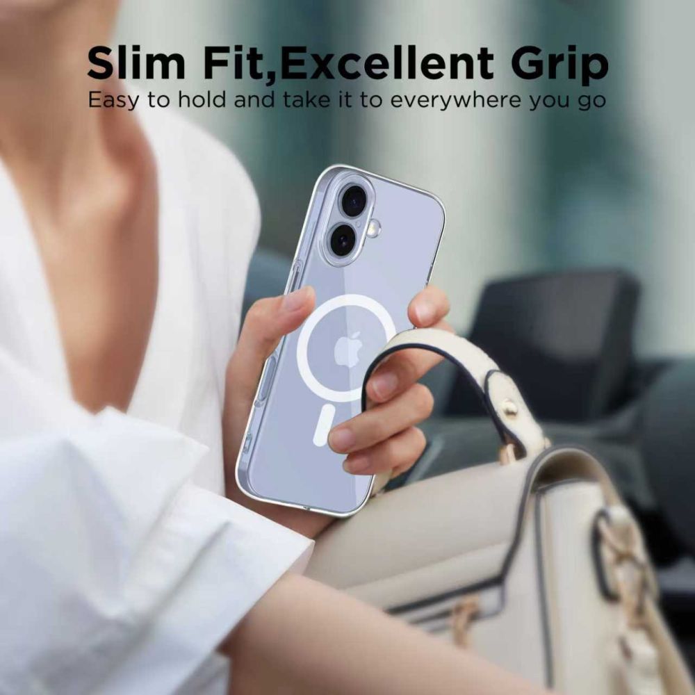 Tech-Protect Tech-Protect iPhone 17 Skal MagSafe FlexAir Transparent - Teknikhallen.se