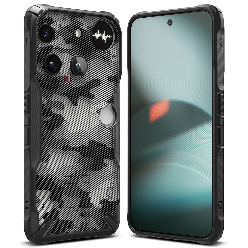 Ringke Ringke Nothing Phone 3 Skal Fusion X Camo Svart - Teknikhallen.se