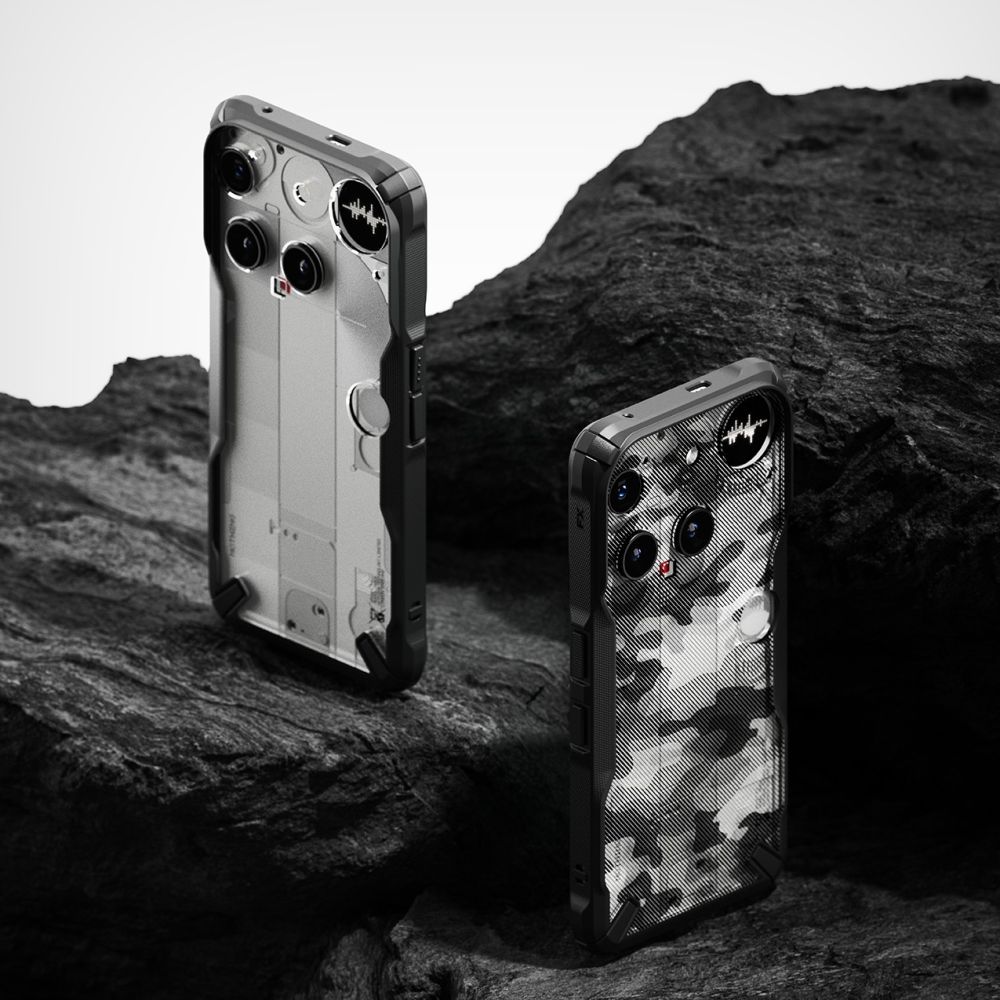 Ringke Ringke Nothing Phone 3 Skal Fusion X Camo Svart - Teknikhallen.se