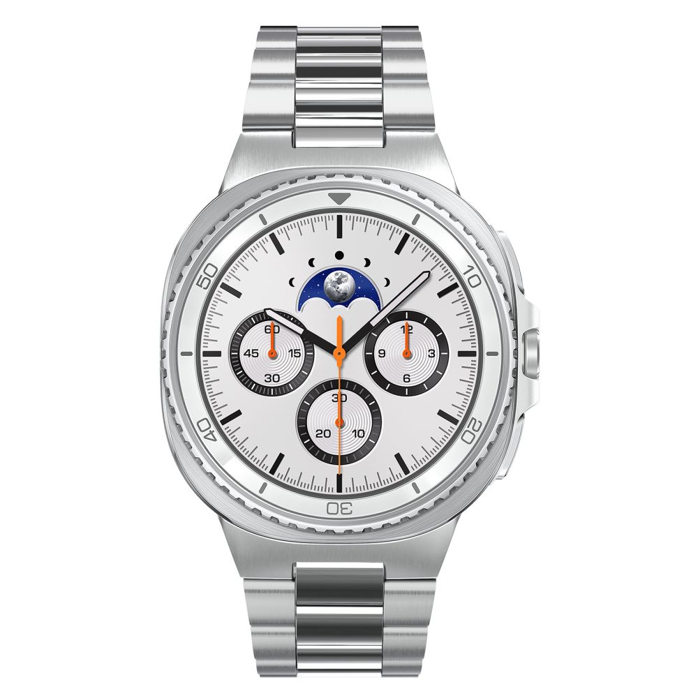 Spigen Spigen Galaxy Watch 8 46/44/40 mm Armband Modern Fit Silver - Teknikhallen.se