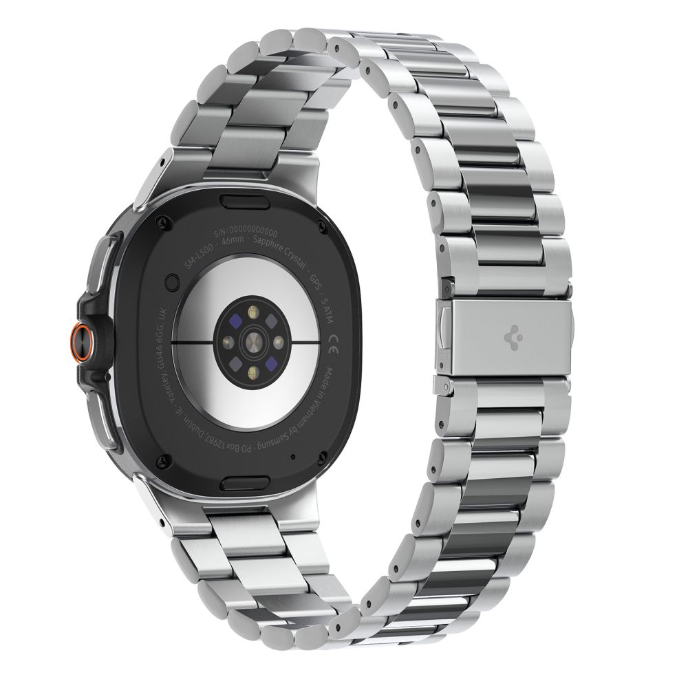 Spigen Spigen Galaxy Watch 8 46/44/40 mm Armband Modern Fit Silver - Teknikhallen.se