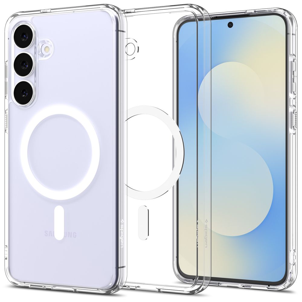 Spigen Spigen Galaxy S25 FE Skal MagSafe Ultra Hybrid Transparent - Teknikhallen.se