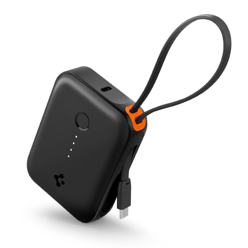 Spigen Spigen 10000 mAh 30W Powerbank Essential Svart - Teknikhallen.se