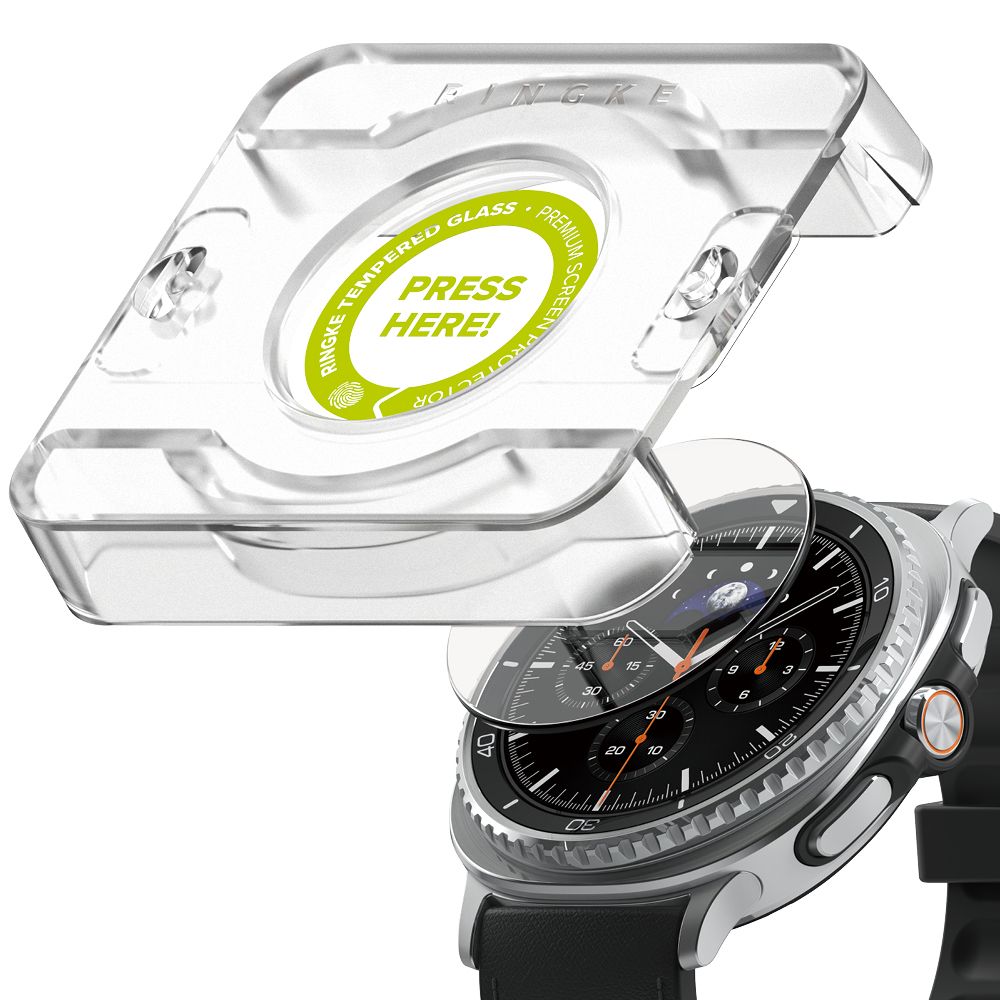 Ringke Ringke Galaxy Watch 8 46 mm 2-PACK Skärmskydd Härdat Glas - Teknikhallen.se
