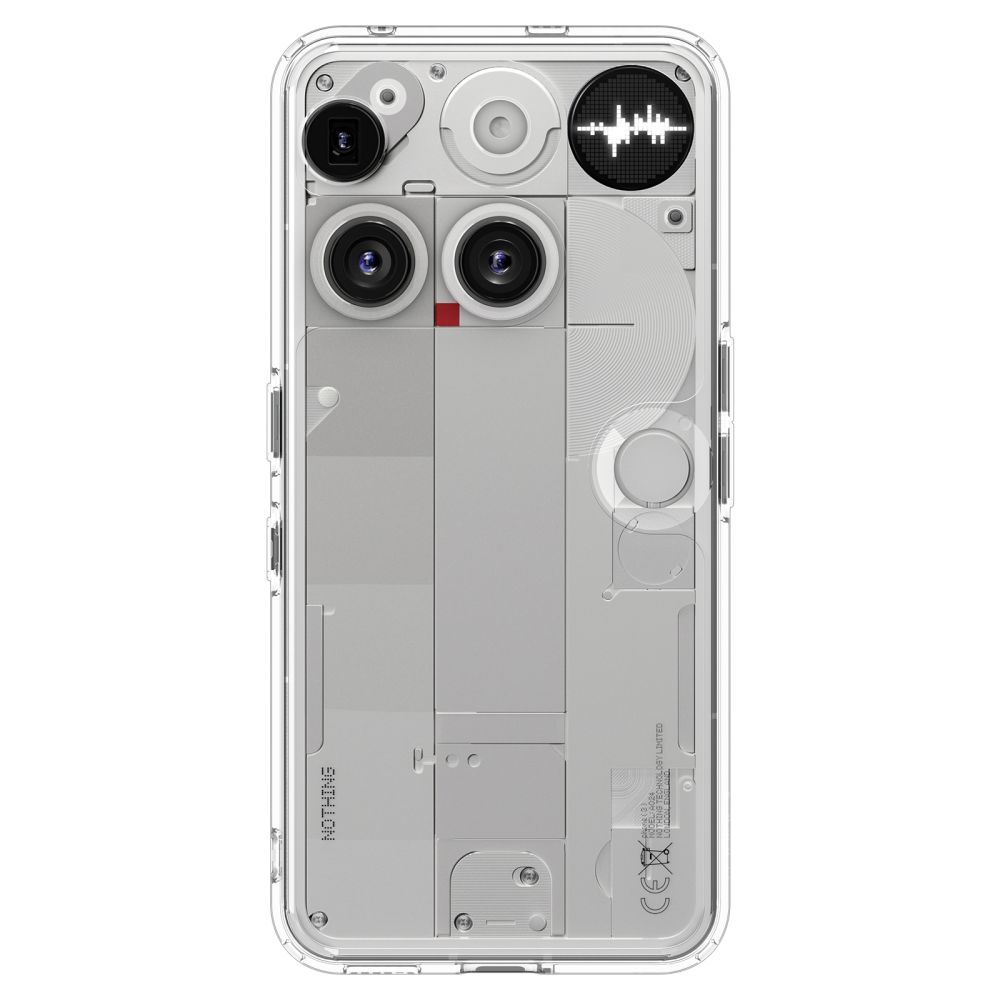 Spigen Spigen Nothing Phone 3 Skal Ultra Hybrid Transparent - Teknikhallen.se