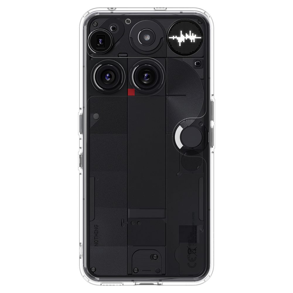 Spigen Spigen Nothing Phone 3 Skal Ultra Hybrid Transparent - Teknikhallen.se