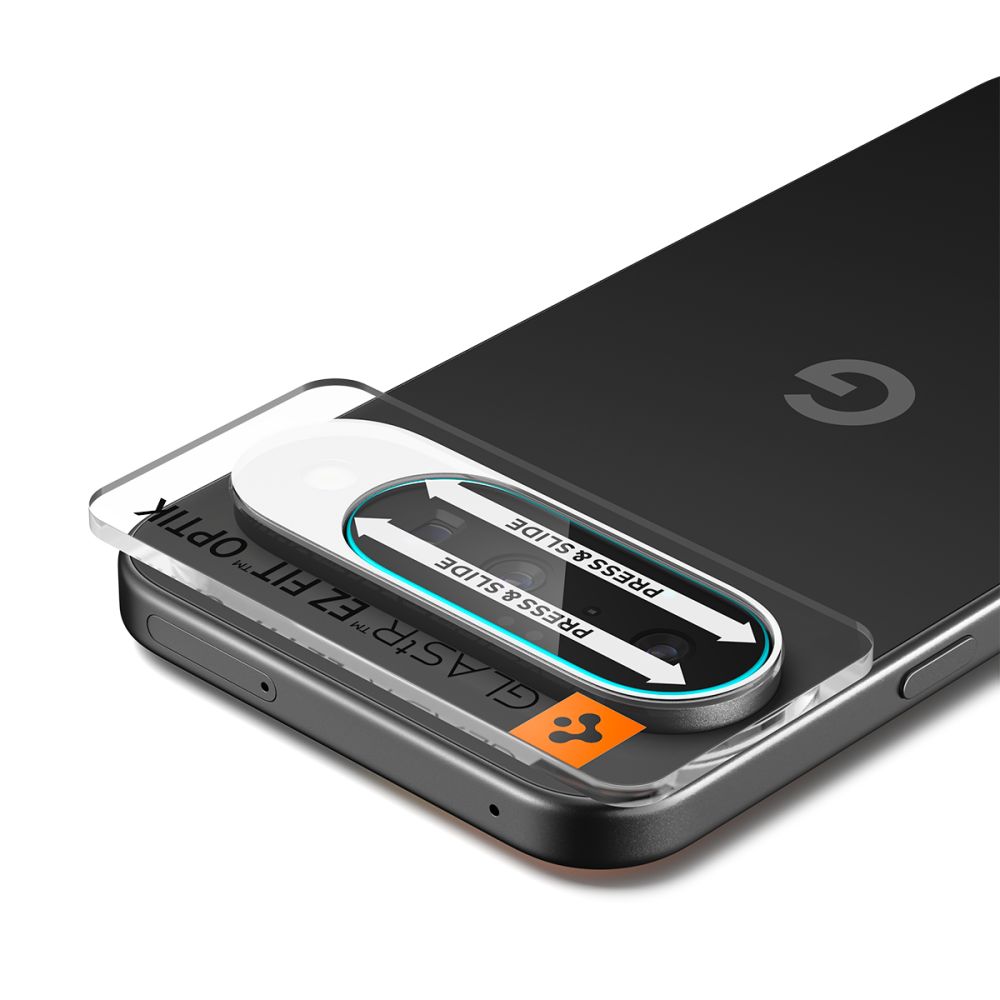 Spigen Spigen Google Pixel 10 2-PACK Linsskydd Optik GLAS.tR Transparent - Teknikhallen.se