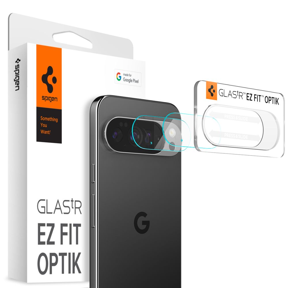 Spigen Spigen Google Pixel 10 Pro 2-PACK Linsskydd Optik GLAS.tR - Teknikhallen.se