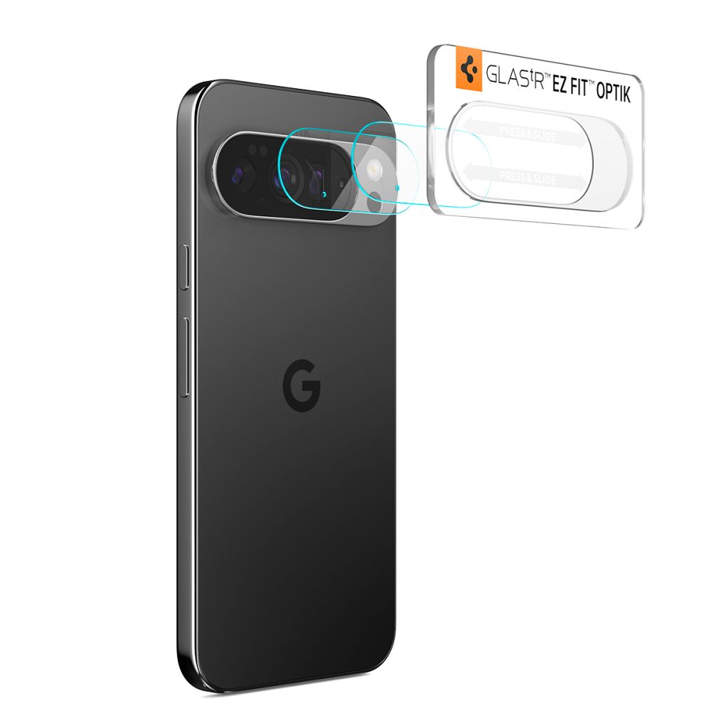 Spigen Spigen Google Pixel 10 Pro 2-PACK Linsskydd Optik GLAS.tR - Teknikhallen.se