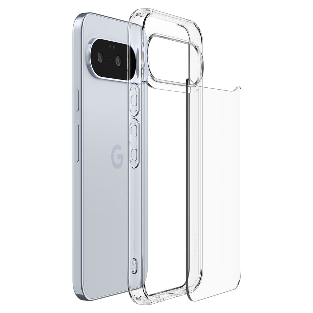 Spigen Spigen Google Pixel 10 / 10 Pro Skal Ultra Hybrid Crystal Clear - Teknikhallen.se