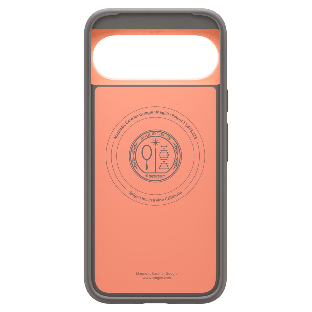 Spigen Spigen Google Pixel 10/10 Pro Skal MagSafe Nano Pop Papaya Grey - Teknikhallen.se