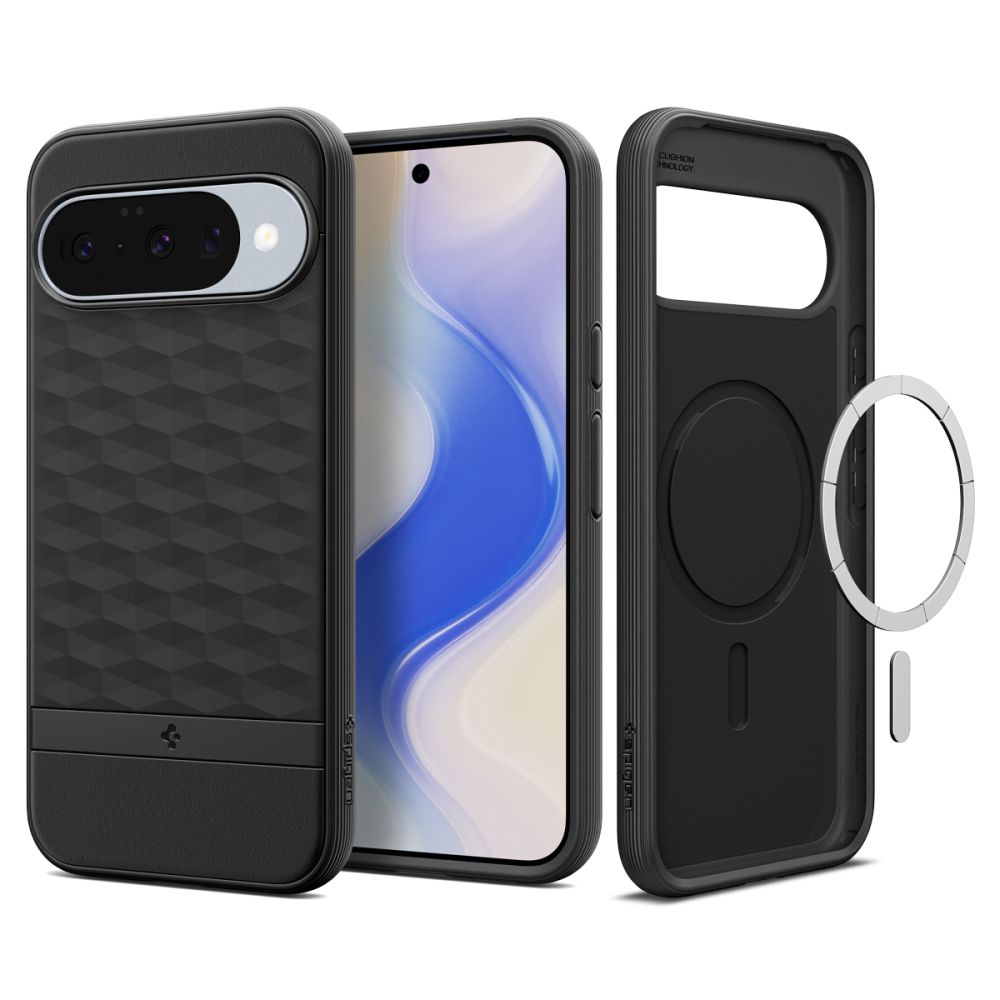 Spigen Spigen Google Pixel 10/10 Pro Skal MagSafe Nano Pop Matt Svart - Teknikhallen.se
