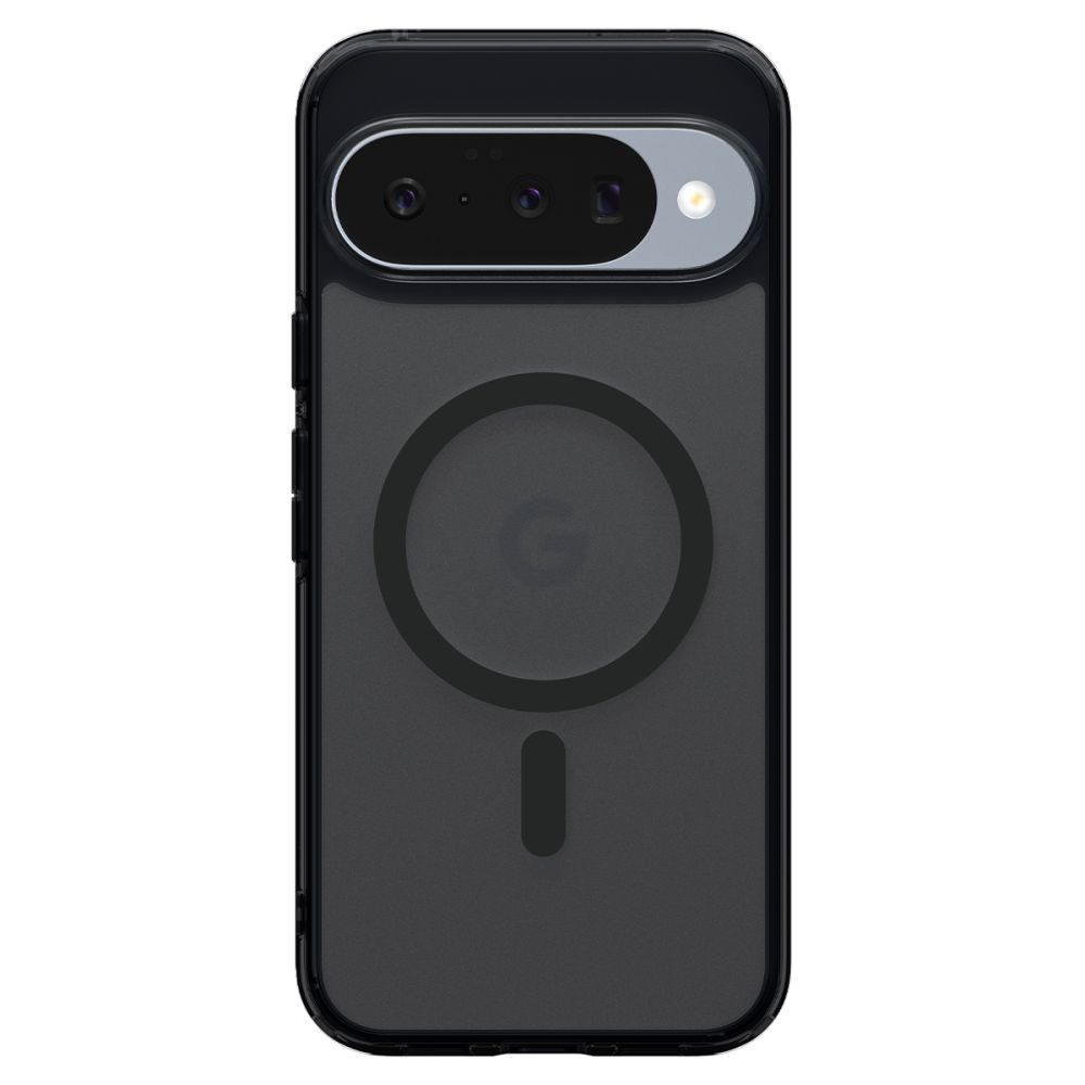 Spigen Spigen Google Pixel 10/10 Pro Skal MagSafe Ultra Hybrid Frostad Svart - Teknikhallen.se