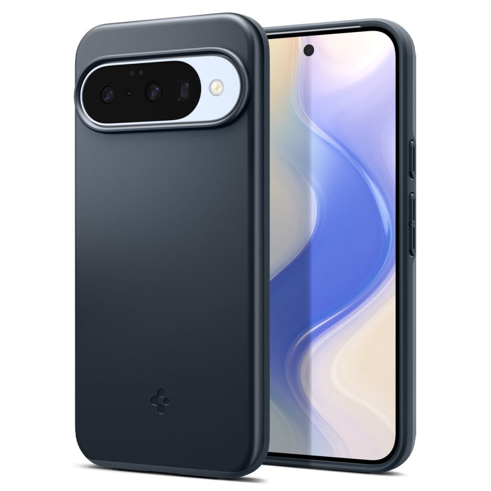 Spigen Spigen Google Pixel 10 / 10 Pro Skal MagSafe Thin Fit Metal Slate - Teknikhallen.se