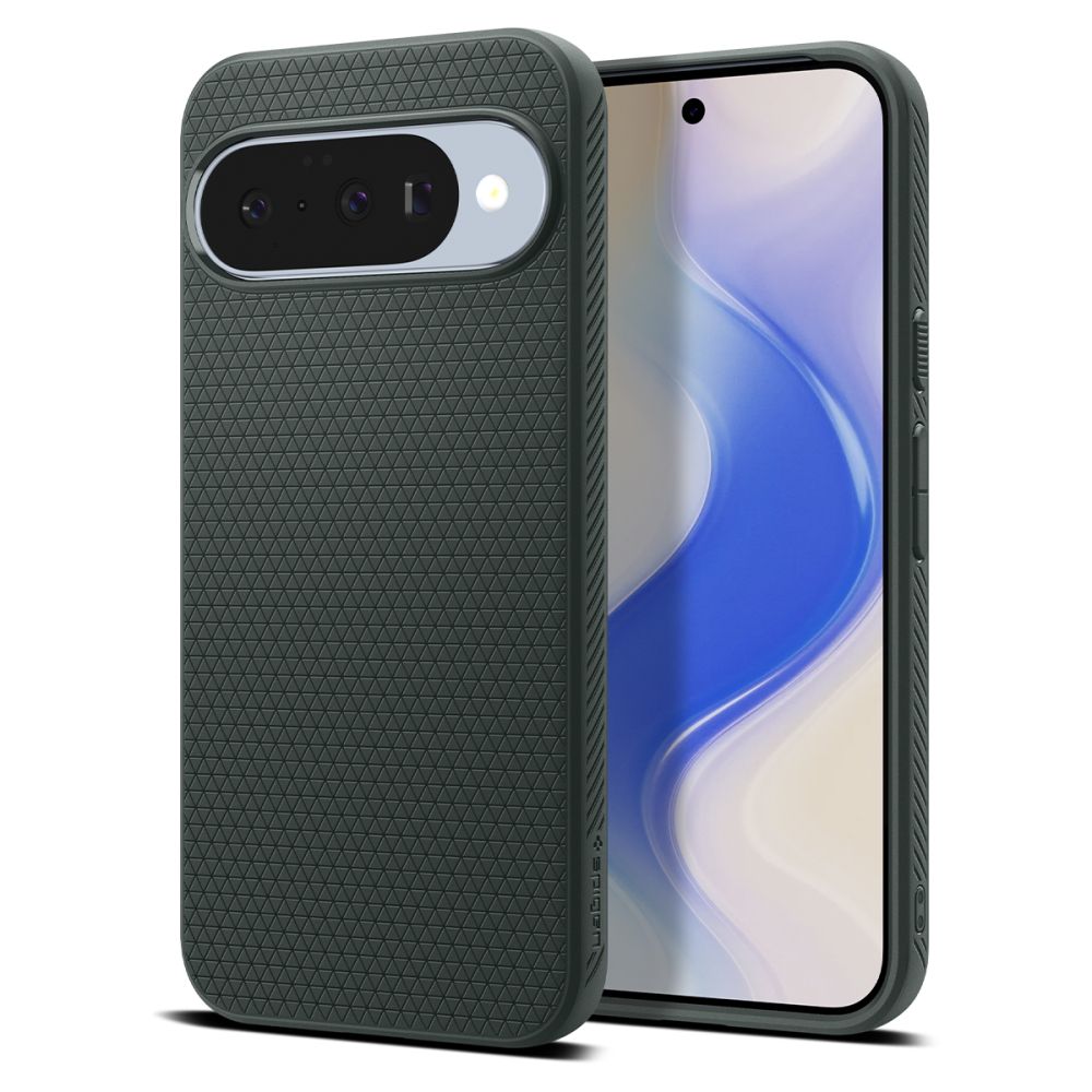 Spigen Spigen Google Pixel 10 / 10 Pro Skal MagSafe Liquid Air Abyss Green - Teknikhallen.se