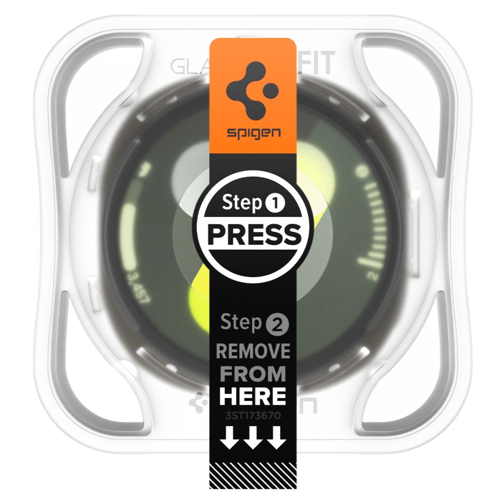 Spigen Spigen Galaxy Watch 8 44 mm 2-PACK Skärmskydd GLAS.tR 