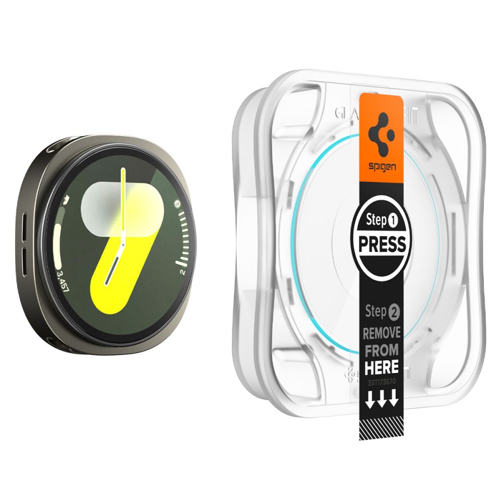 Spigen Spigen Galaxy Watch 8 44 mm 2-PACK Skärmskydd GLAS.tR 