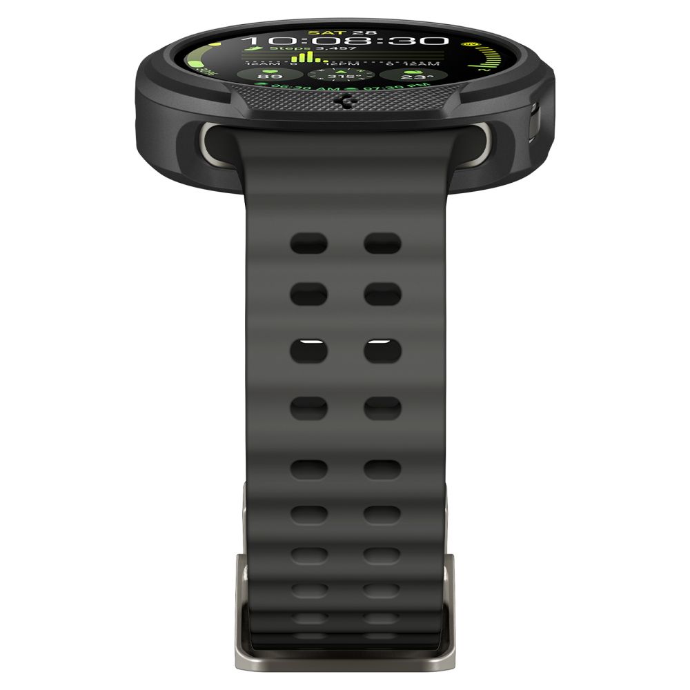 Spigen Spigen Galaxy Watch 8 44 mm Skal Liquid Air Matt Svart - Teknikhallen.se