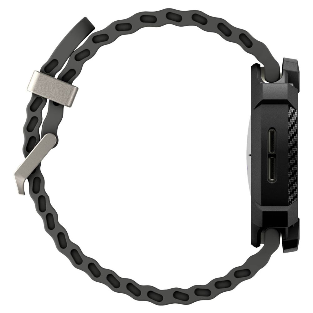 Spigen Spigen Galaxy Watch 8 40 mm Skal Rugged Armor Matt Svart - Teknikhallen.se
