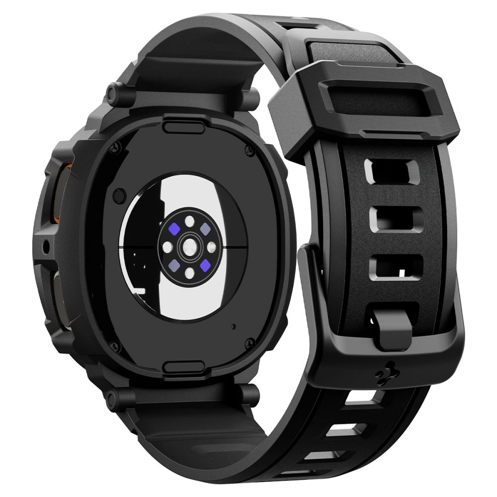 Spigen Spigen Galaxy Watch 8 44 mm Skal Rugged Armor 'Pro' Matt Svart - Teknikhallen.se