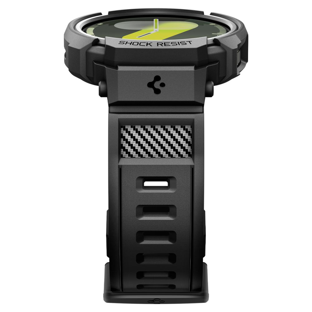 Spigen Spigen Galaxy Watch 8 44 mm Skal Rugged Armor 'Pro' Matt Svart - Teknikhallen.se