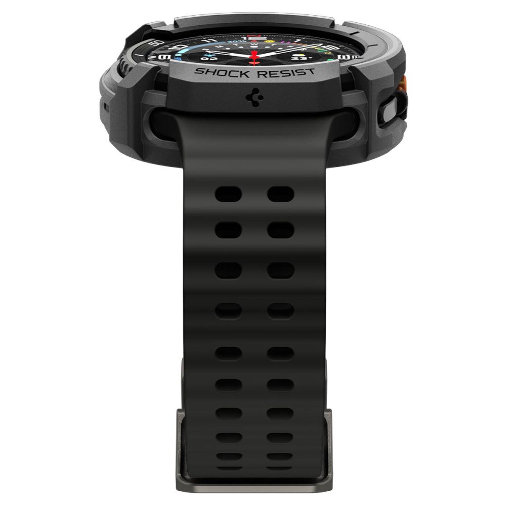Spigen Spigen Galaxy Watch 8 46 mm Skal Rugged Armor Matt Svart - Teknikhallen.se