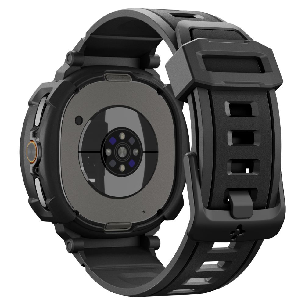 Spigen Spigen Galaxy Watch 8 46 mm Skal Rugged Armor 'Pro' Matt Svart - Teknikhallen.se