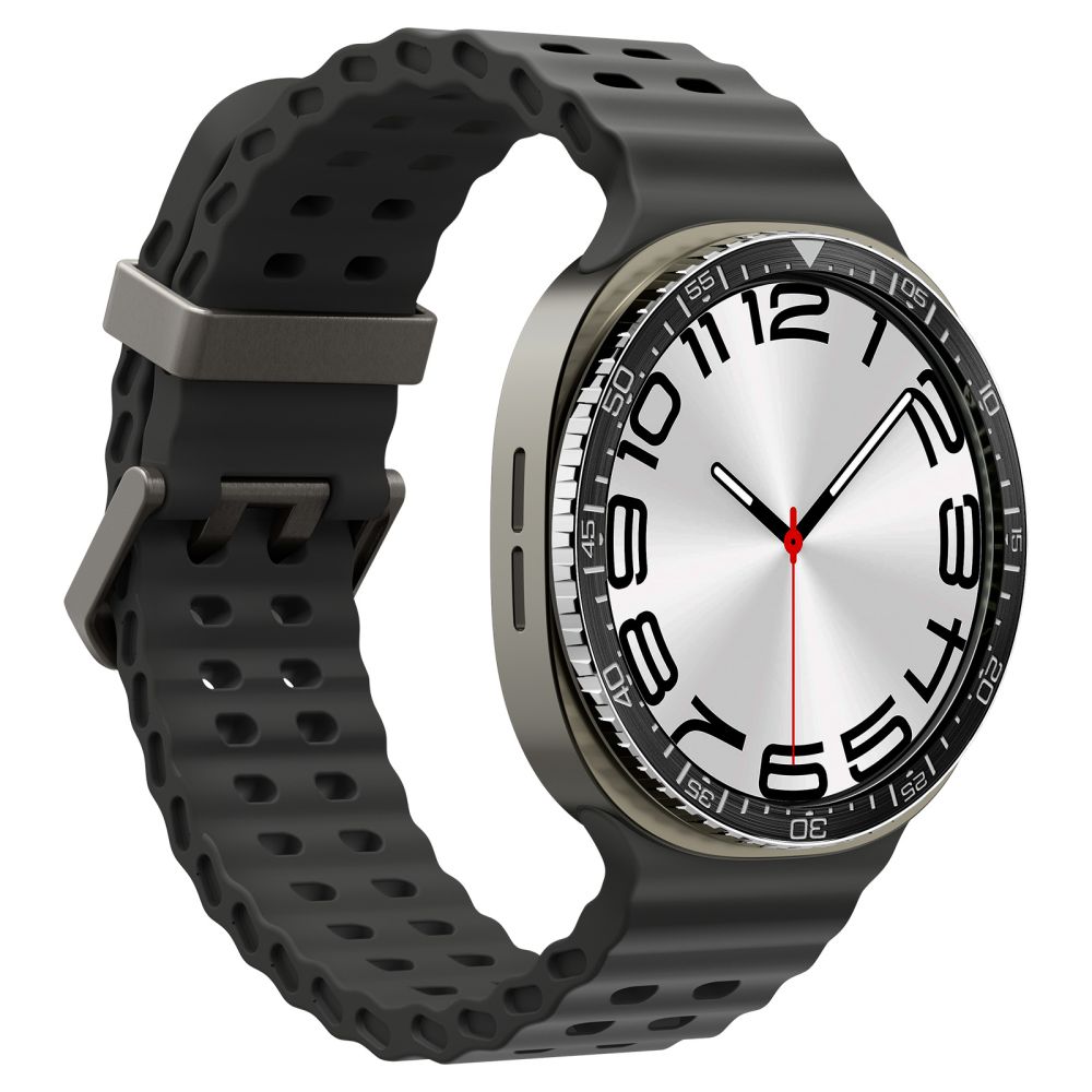 Spigen Spigen Galaxy Watch 8 44 mm Skyddande Ring Bezel Tune Diver Svart - Teknikhallen.se