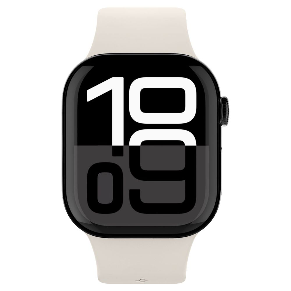 Spigen Spigen Apple Watch 42/44/45/46/49 mm Armband Nano Pop Orange Beige - Teknikhallen.se