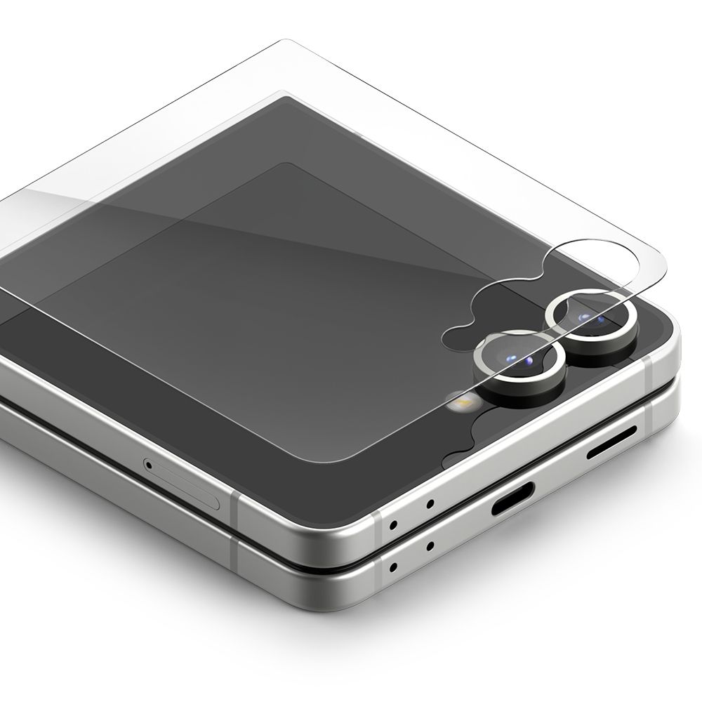 Ringke Ringke Samsung Galaxy Z Flip 7 2-PACK Skärmskydd Härdat Glas - Teknikhallen.se