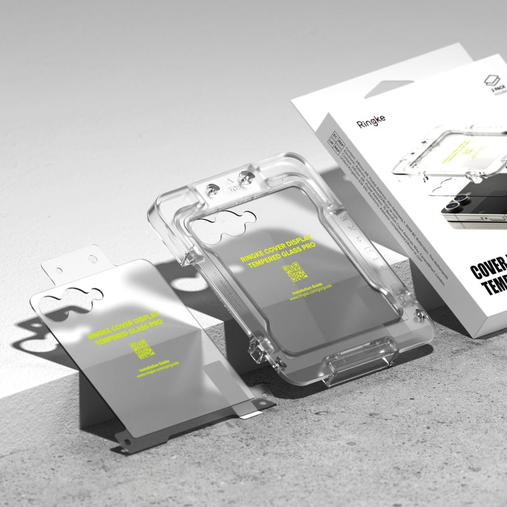 Ringke Ringke Samsung Galaxy Z Flip 7 2-PACK Skärmskydd Härdat Glas - Teknikhallen.se