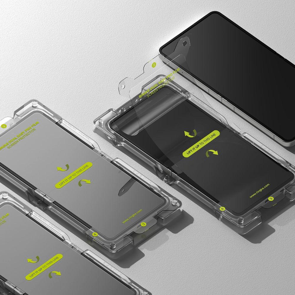 Ringke Ringke Samsung Galaxy Z Flip 7 2-PACK Skärmskydd DualEasy - Teknikhallen.se