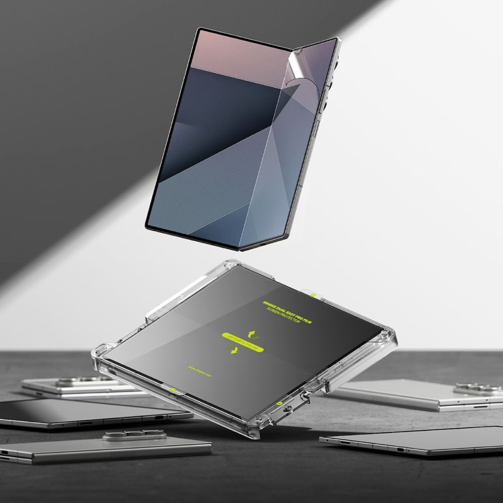 Ringke Ringke Samsung Galaxy Z Fold 7 2-PACK Skärmskydd DualEasy - Teknikhallen.se
