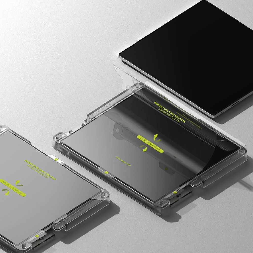 Ringke Ringke Samsung Galaxy Z Fold 7 2-PACK Skärmskydd DualEasy - Teknikhallen.se