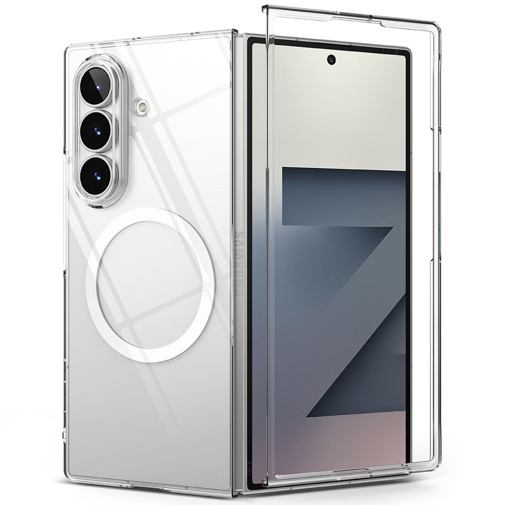 Ringke Ringke Samsung Galaxy Z Fold 7 Skal MagSafe Slim Transparent - Teknikhallen.se