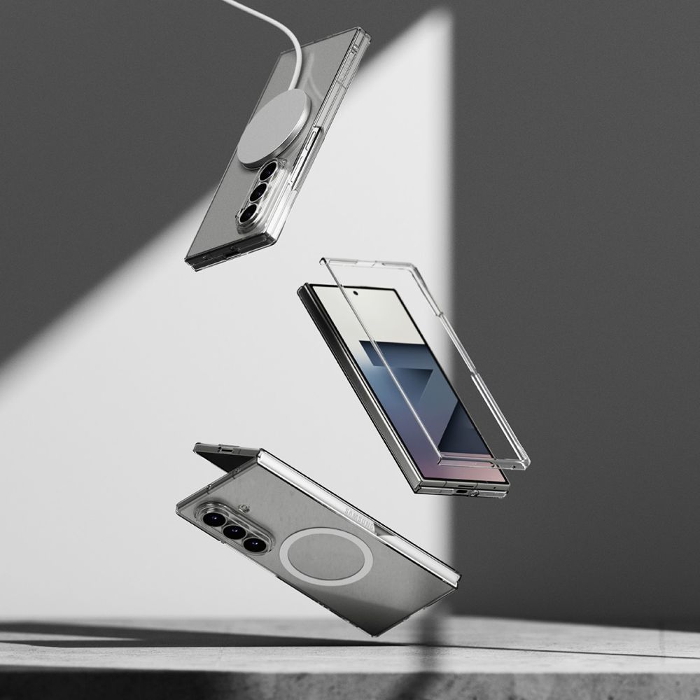 Ringke Ringke Samsung Galaxy Z Fold 7 Skal MagSafe Slim Transparent - Teknikhallen.se