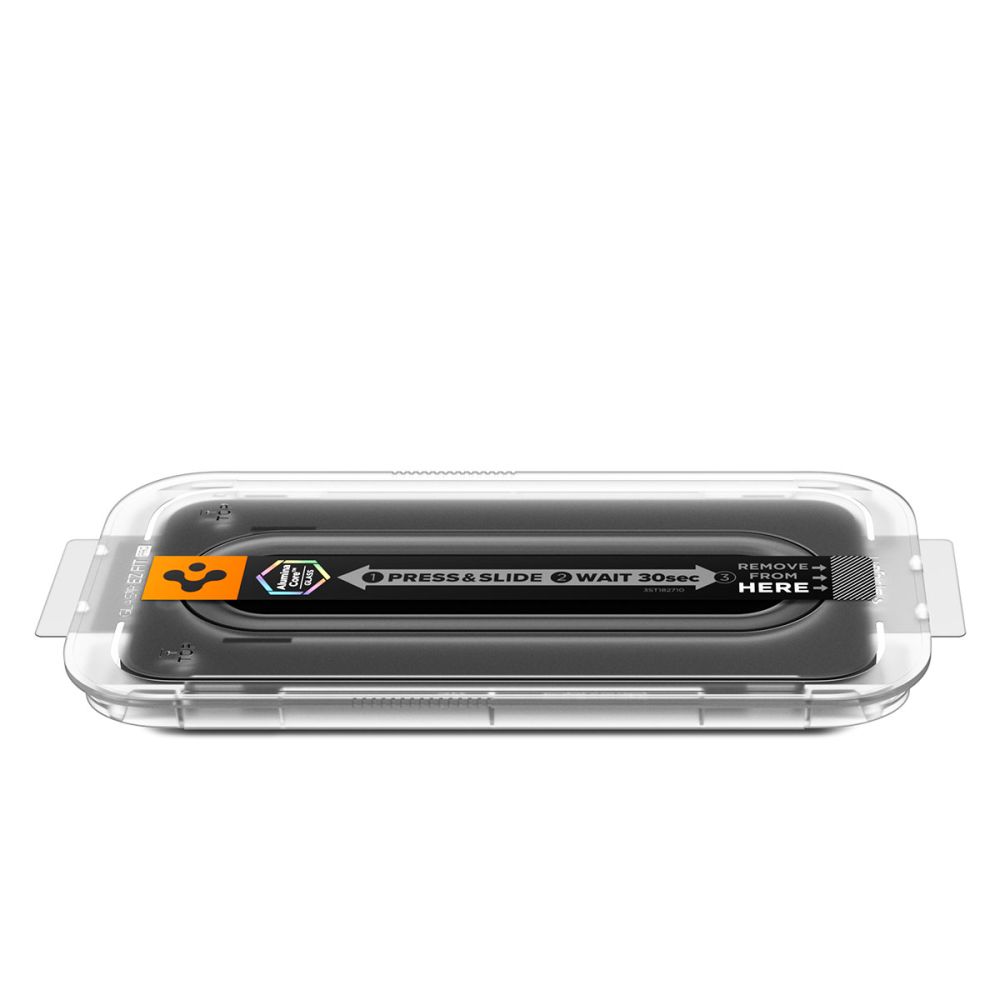 Spigen Spigen iPhone 17/17 Pro/16 Pro Skärmskydd GLAS.tR 