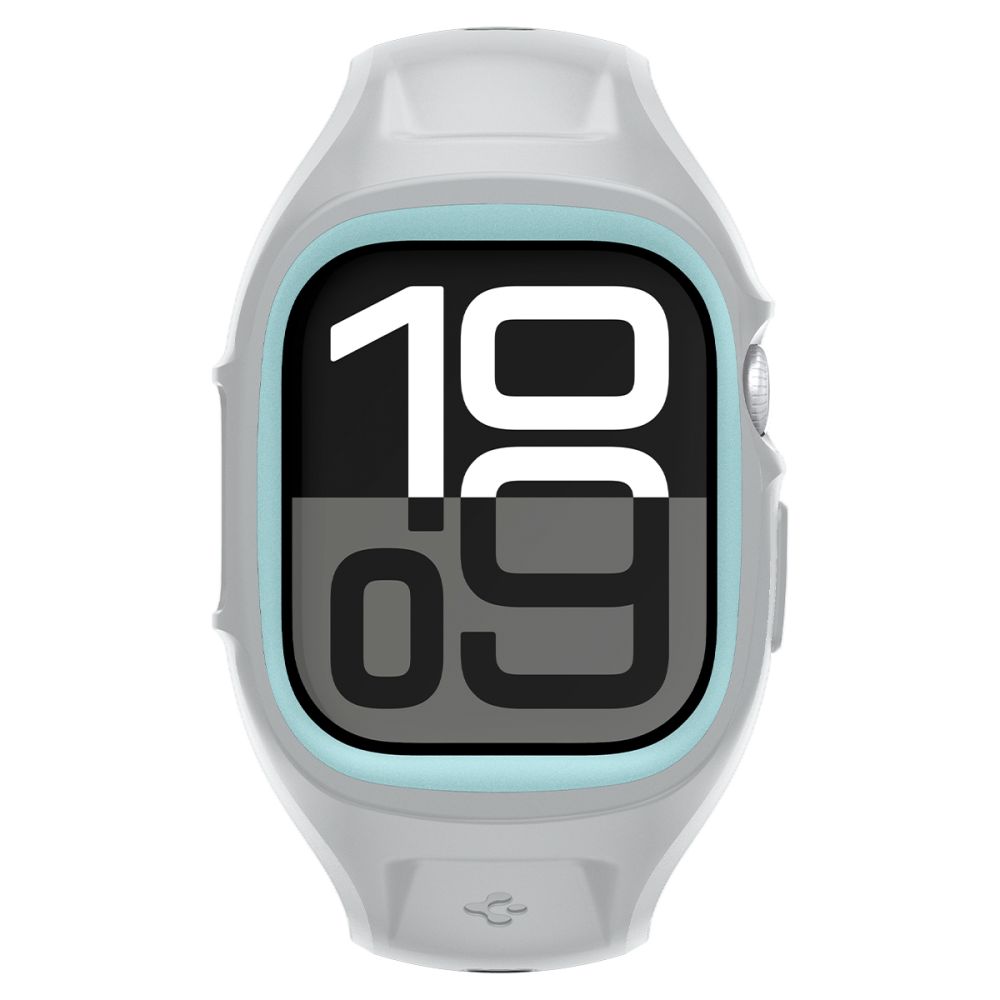 Spigen Spigen Apple Watch 11 / 10 46 mm Skal / Armband Liquid Air Pro Grå - Teknikhallen.se