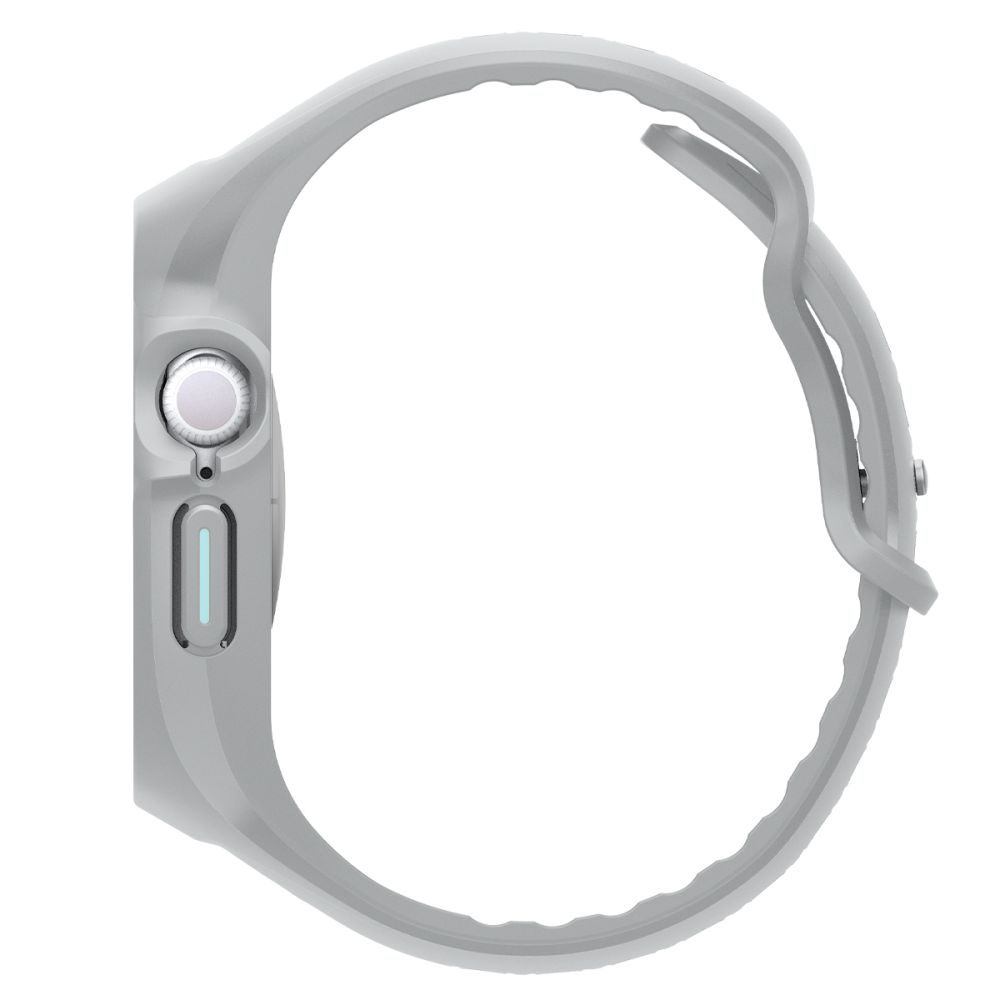 Spigen Spigen Apple Watch 11 / 10 46 mm Skal / Armband Liquid Air Pro Grå - Teknikhallen.se