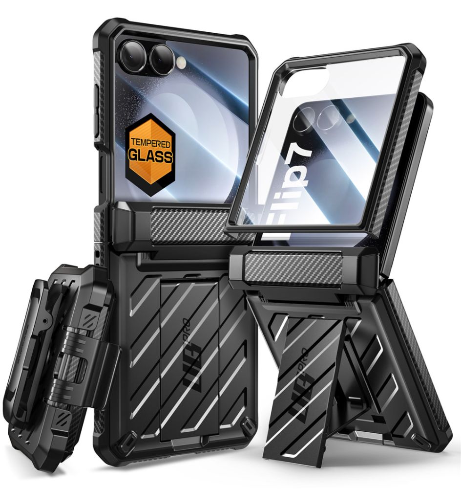 Supcase Supcase Samsung Galaxy Z Flip 7 Skal Unicorn Beetle Pro Svart - Teknikhallen.se