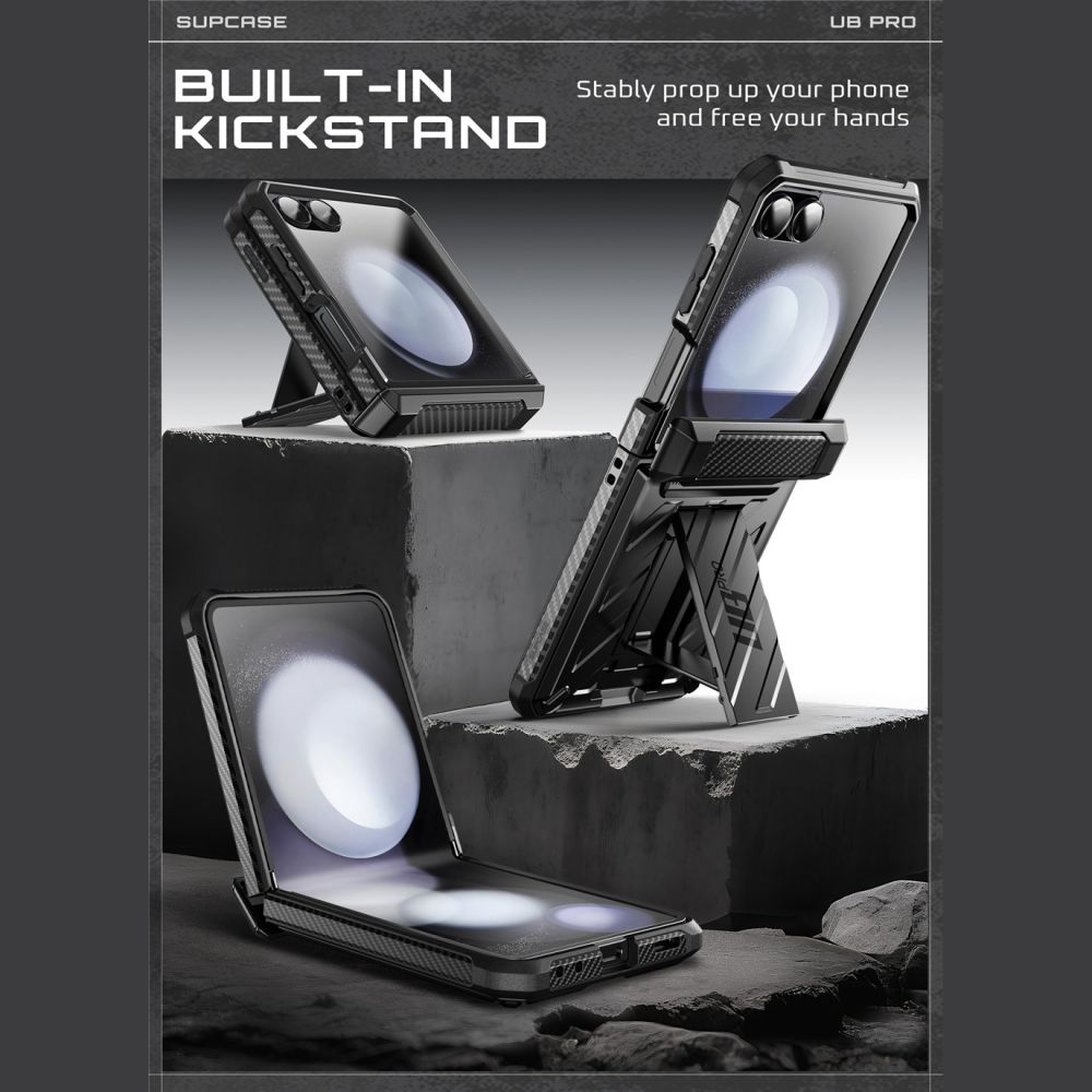 Supcase Supcase Samsung Galaxy Z Flip 7 Skal Unicorn Beetle Pro Svart - Teknikhallen.se