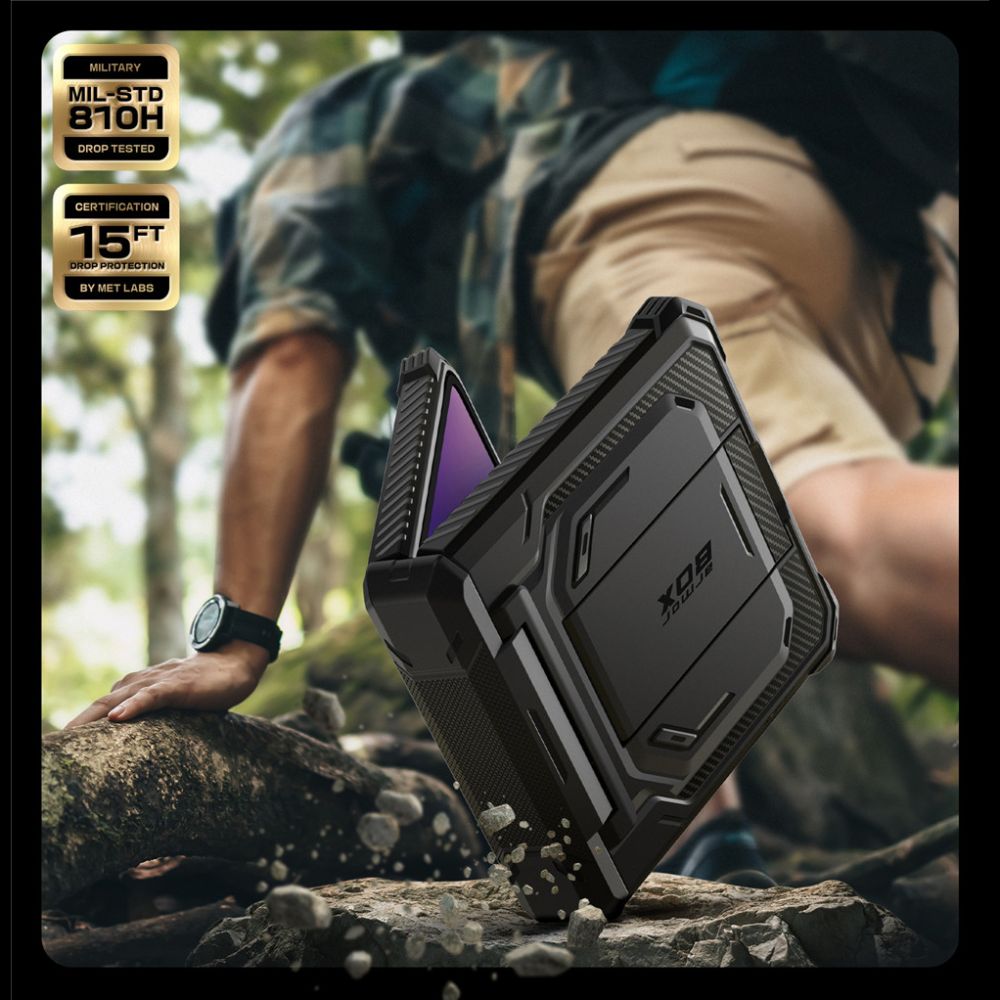 Supcase Supcase Samsung Galaxy Z Flip 7 Skal Iblsn ArmorBox Svart - Teknikhallen.se