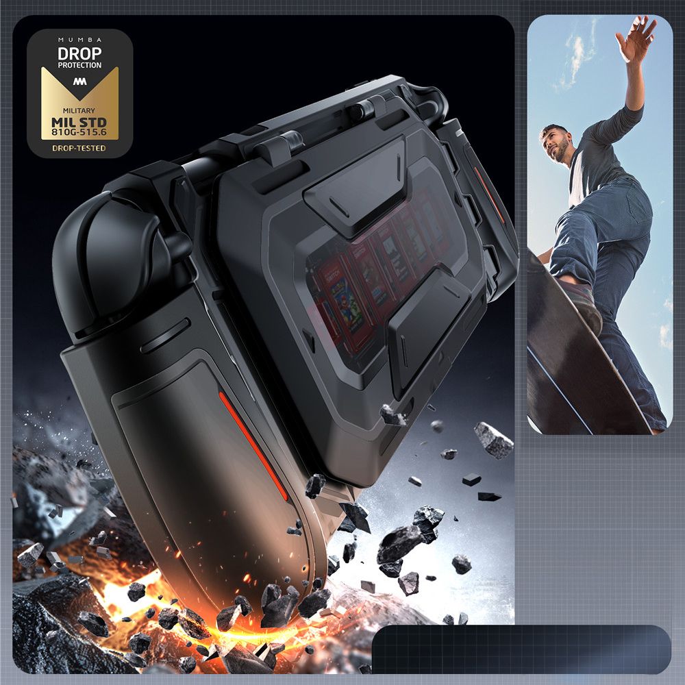 Supcase Supcase Nintendo Switch 2 Skal Titan Svart - Teknikhallen.se