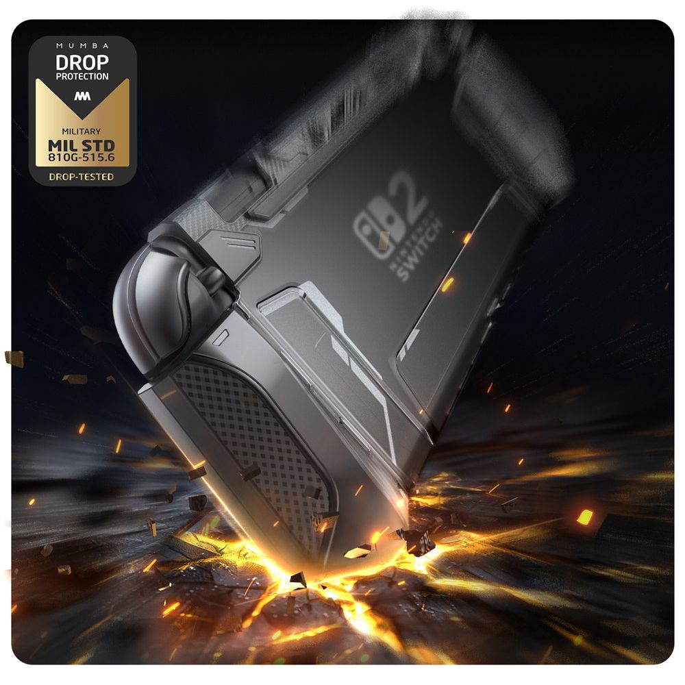 Supcase Supcase Nintendo Switch 2 Skal Blade Svart - Teknikhallen.se