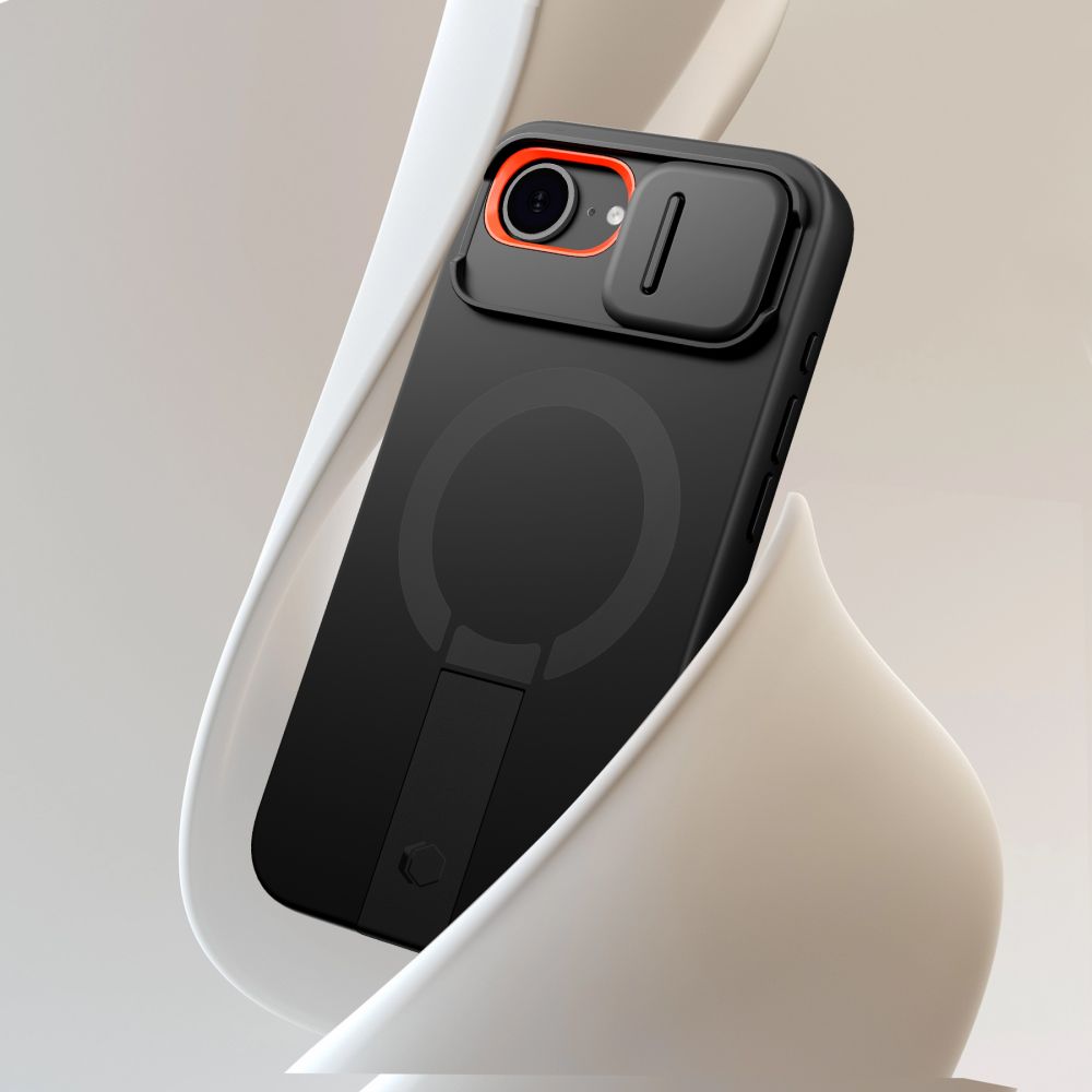 Tech-Protect Tech-Protect iPhone 16e Skal MagSafe Kevlar Aura Svart - Teknikhallen.se