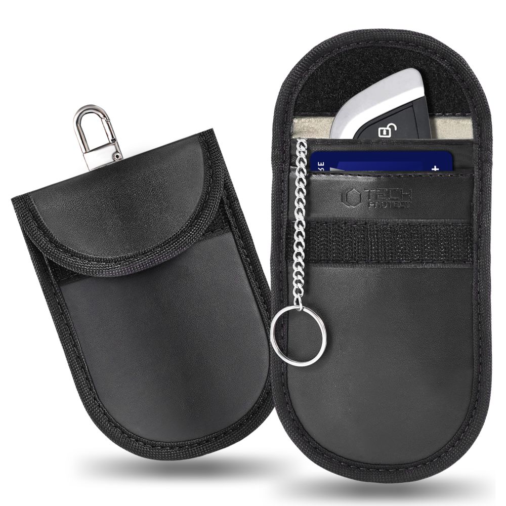 Tech-Protect Tech-Protect RFID Signalblockerande Fodral Svart - Teknikhallen.se
