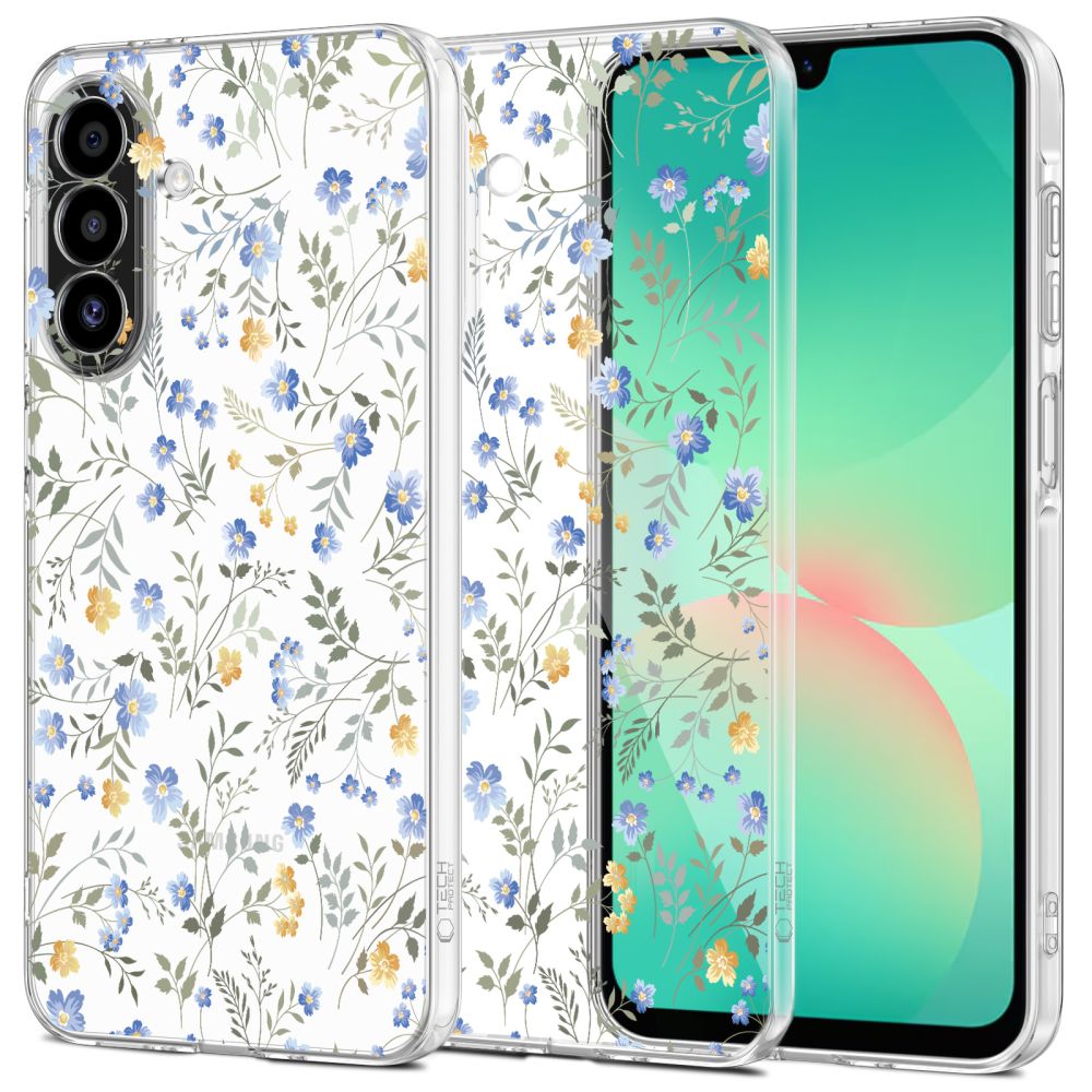 Tech-Protect Tech-Protect Samsung Galaxy A17 Skal FlexAir+ Spring Flowers - Teknikhallen.se