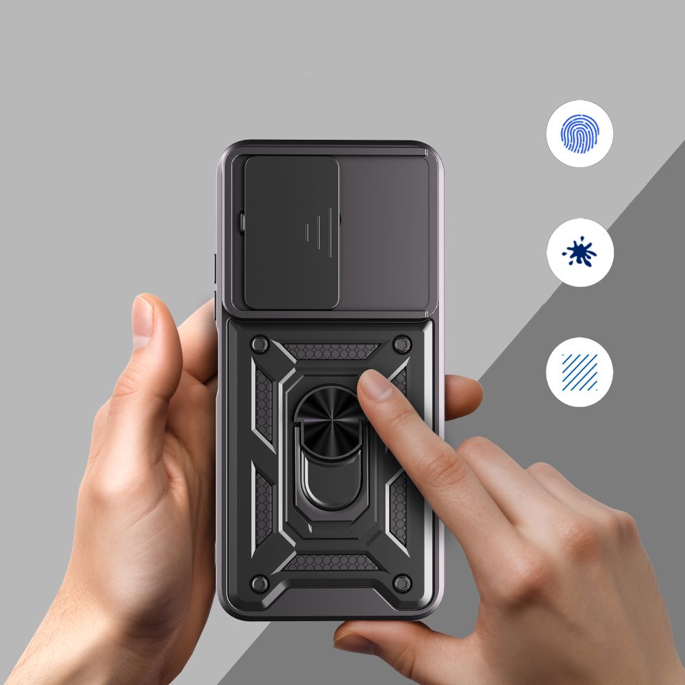 Tech-Protect Tech-Protect Xiaomi Redmi 15C 4G Skal CamShiled Pro Svart - Teknikhallen.se