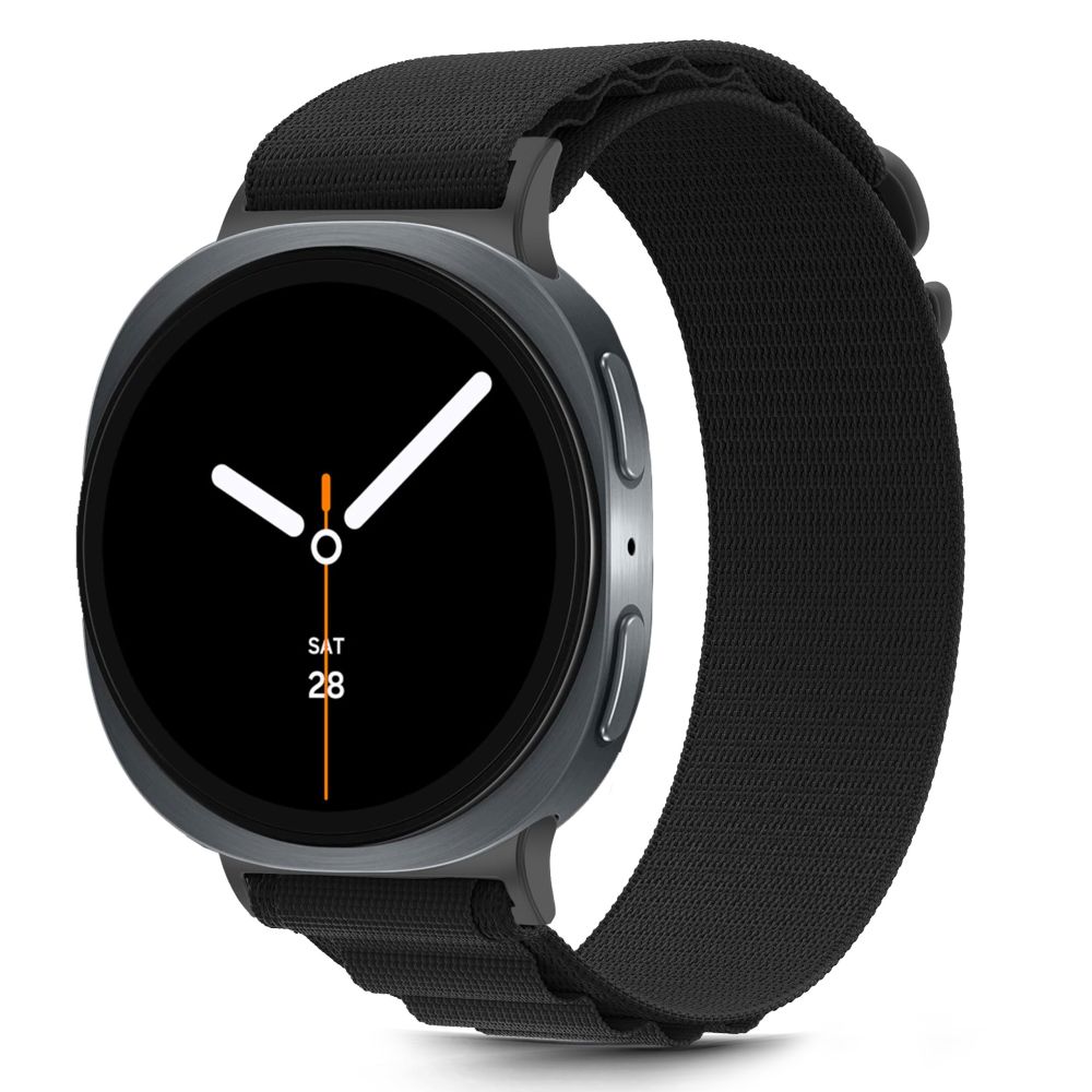 Tech-Protect Tech-Protect Galaxy Watch 8 40/44/46 mm Armband Nylon Pro Svart - Teknikhallen.se